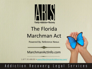 The Florida Marchman Act - ARLS HELP