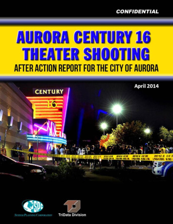 Aurora Century 16 Theater Shooting - Justice Clearinghouse