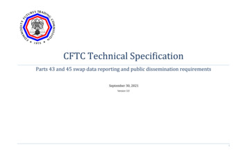 CFTC Technical Specification - The ICE