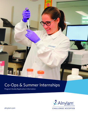 Co-Ops & Summer Internships