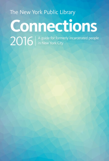 CONNECTIONS 2016 - The New York Public Library