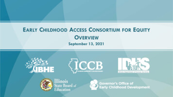 E Childhood Access Consortium For Quity Overview - Ibhe