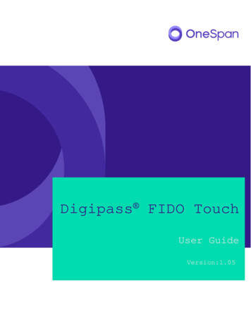 Digipass FIDO Touch - OneSpan