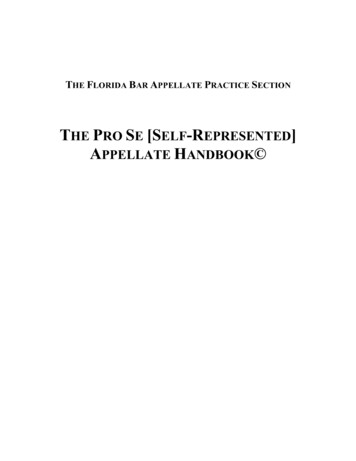 Edit Pro Se Appellate Handbook 2016