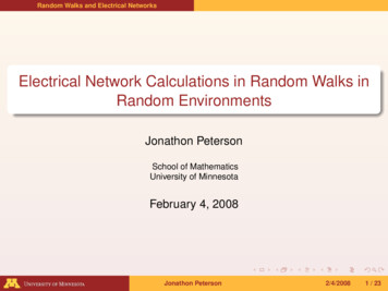 Electrical Network Calculations In Random Walks In Random Environments