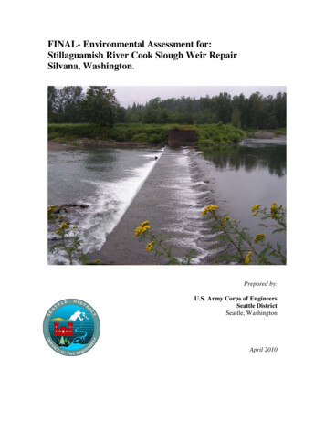 FINAL- Environmental Assessment For: Stillaguamish River Cook Slough .
