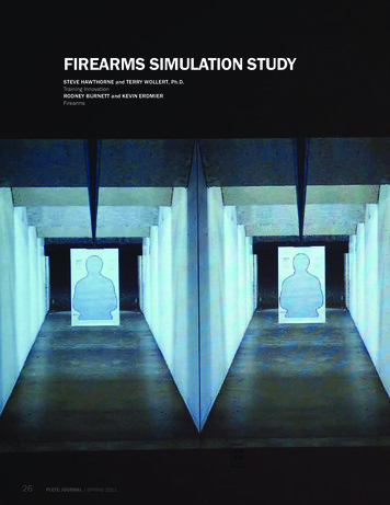 FIREARMS SIMULATION STUDY - Laser Ammo