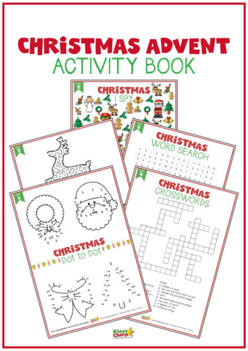 FINAL Christmas Advent Activity Book - Kiddycharts 