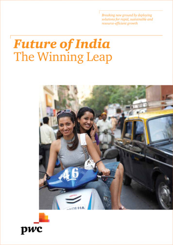 Future Of India: The Winning Leap - PwC