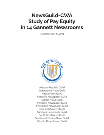 Gannett Pay Study Report - NewsGuild-CWA