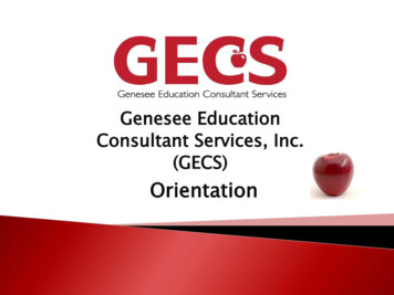 Genesee Education Consultant Services, Inc. (GECS)