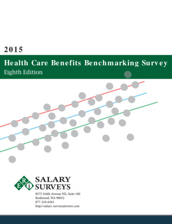 Health Care Benefits Benchmarking Survey