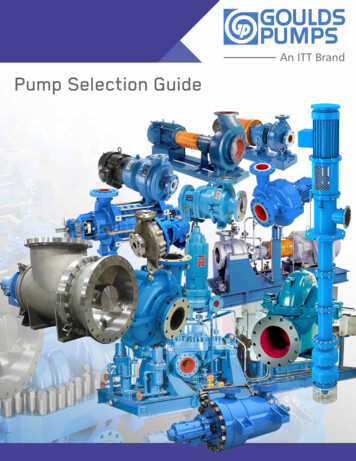 An ITT Brand Pump Selection Guide - Kelairpumps .au