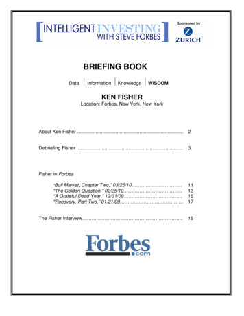 Fisher Briefing Book - Forbes
