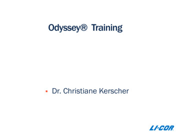 Odyssey Training - UZH