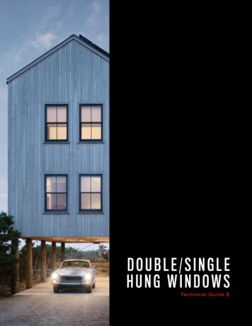 Double/Single Hung Windows