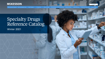 Specialty Drugs Reference Catalog - McKesson