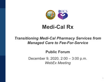 Medi-Cal Rx Public Forum 12-09-2020 - California