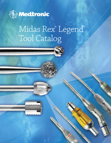 Midas Rex Legend Tool Catalog - Alfaxa