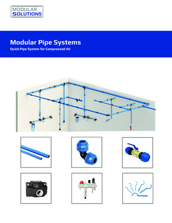 Modular Pipe Systems Lean Tubing And Components