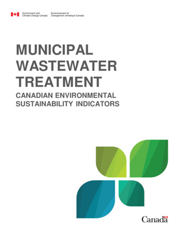 Municipal Wastewater Treatment - Canada.ca
