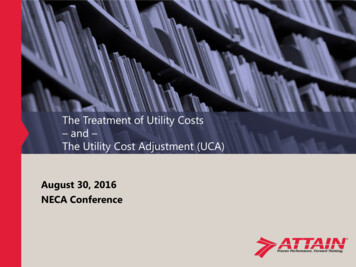 And - The Utility Cost Adjustment (UCA) - RF CUNY