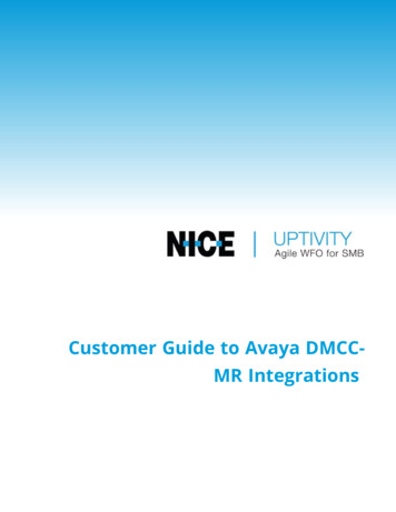 Installer Guide To Cisco Integrations - NICE Ltd.