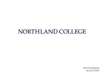 Brand Guidelines January 2020 - My.northland.edu