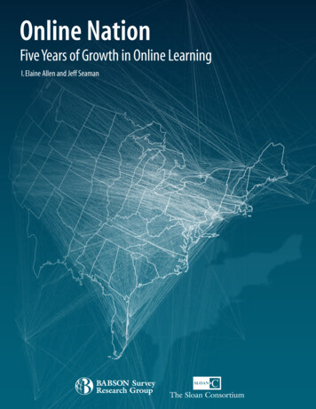 Online Nation: Five Years Of Growth In Online Learning