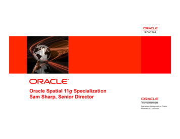 Oracle Spatial 11g Specialization