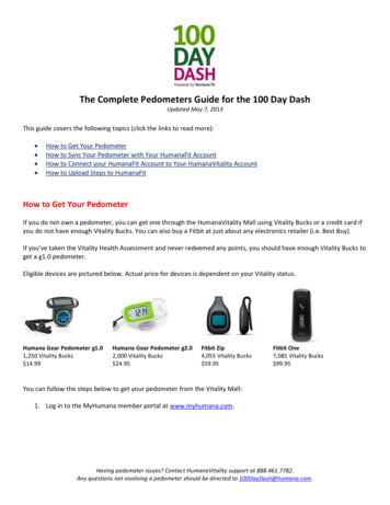 The Complete Pedometers Guide For The 100 Day Dash - MapMyFitness