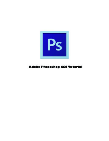 Adobe Photoshop CS6 Tutorial - Weebly