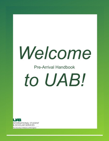 Welcome [ Uab.edu]
