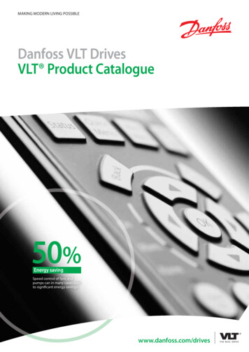 Danfoss VLT Drives VLT Product Catalogue - TERMO DINAMIC