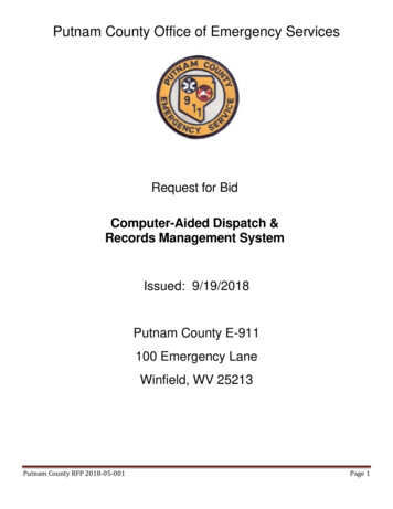 Putnam County Office Of Emergency Services - Pcems 