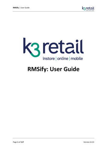RMSify: User Guide