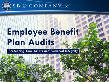 Employee Benefit Plan Audits - SB & Company