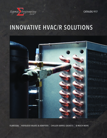 INNOVATIVE HVAC/R SOLUTIONS - Sigma Engineering LLC