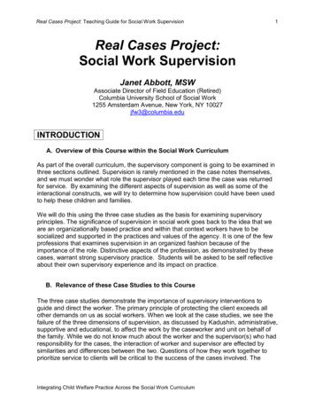Social Work Supervision Guide - Adelphi University