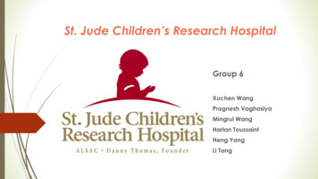 St. Jude Children's Research Hospital - Web.cortland.edu