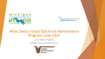 What Does A Good Electrical Maintenance Program Look?