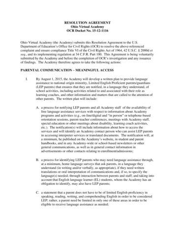 Ohio Virtual Academy (PDF) - Ed.gov