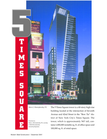 The 5 Times Square Tower Is A 40-story High-rise Avenue And 42nd . - AISC