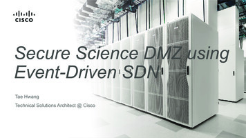 Secure Science DMZ Using Event-Driven SDN
