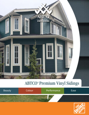 ABTCO Premium Vinyl Sidings