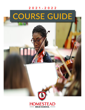 2021-2022 COURSE GUIDE - Mequon-Thiensville School District