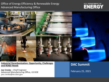 Industrial Decarbonization: Opportunity, Challenges DAC Summit