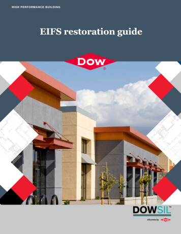 EIFS Restoration Guide - Dow Chemical Company