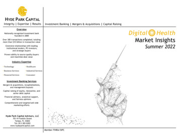 Overview Digital Health Market Insights - Webflow