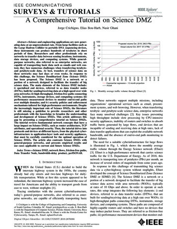 A Comprehensive Tutorial On Science DMZ - IEEE Xplore